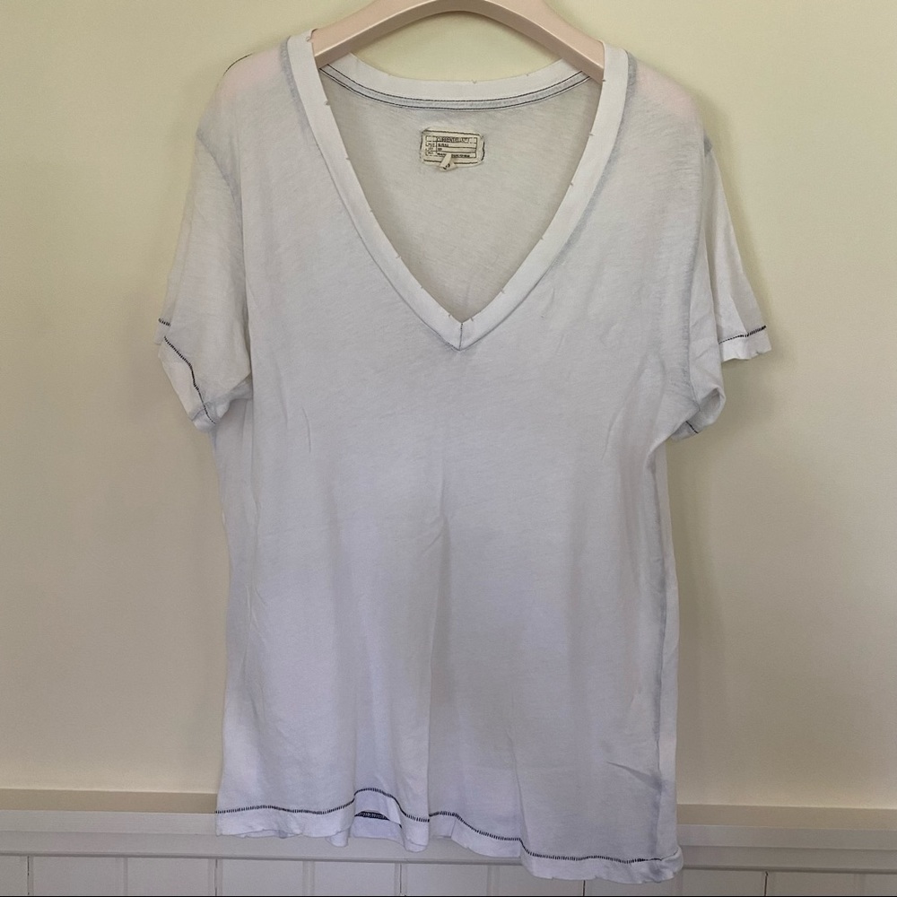 Current Elliot white T-shirt